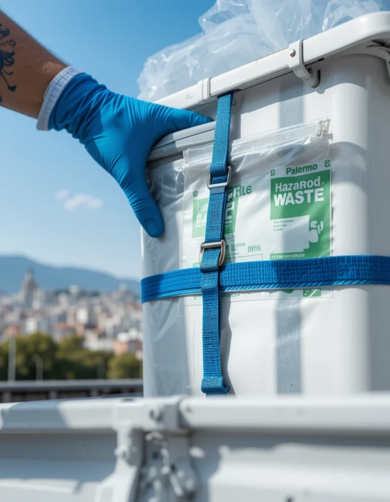 Ritiro rapido e sicuro di batterie esauste, vecchie e scariche a Palermo da parte della ditta Ecometal