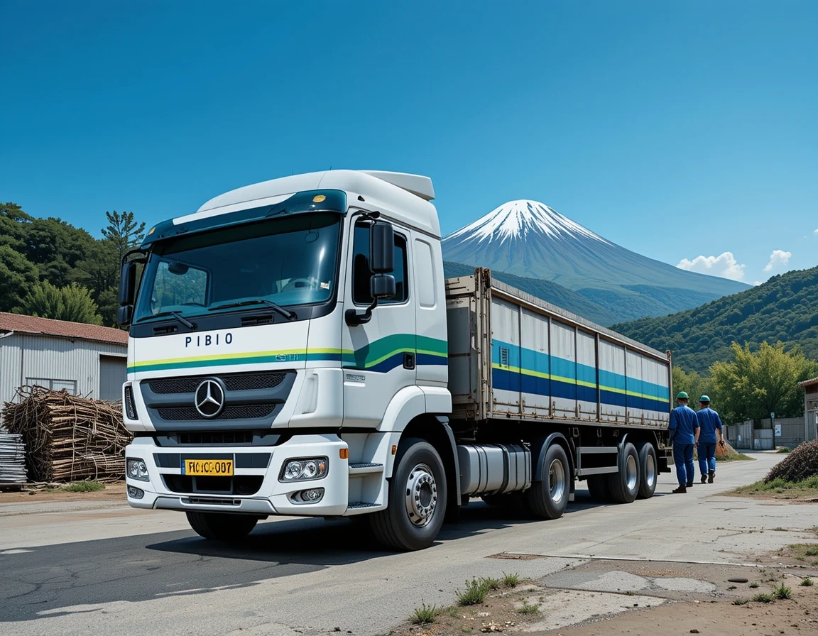 Camion per recupero materiali metallici e ferrosi a Palermo, operatori trasportano rottami, servizio acquisto metalli